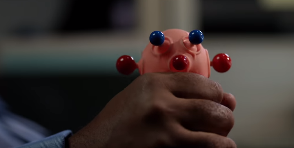 close up of squeaky toy from key and peele reverse psychology marketing sketch