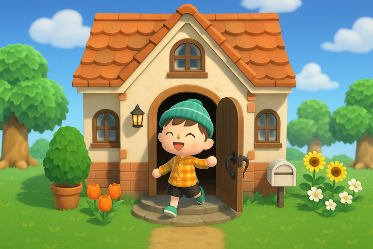 sora generated animal crossing image